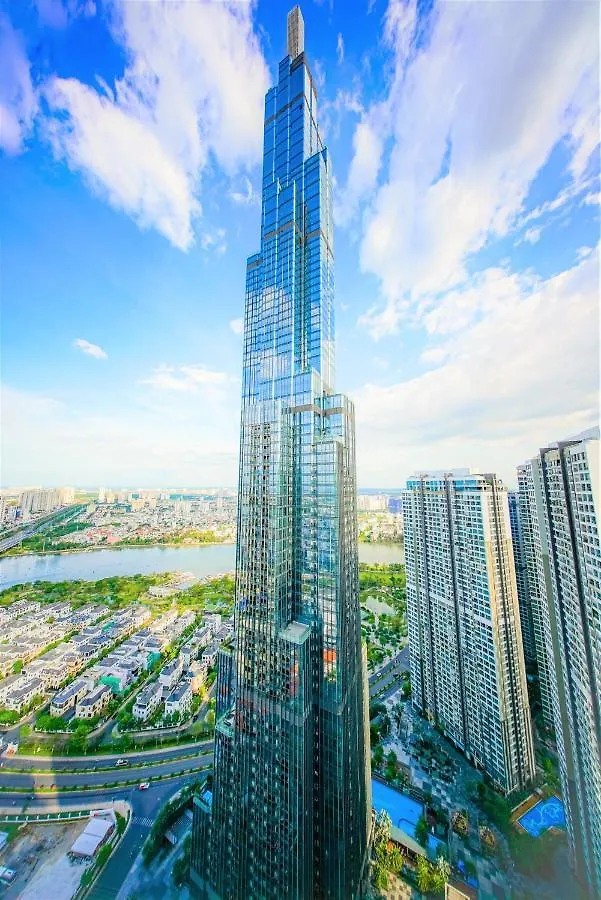 Central Apartments - Vinhomes Central Park, Landmark 81 Area & Ice Skating Rink Ho Či Minovo Město