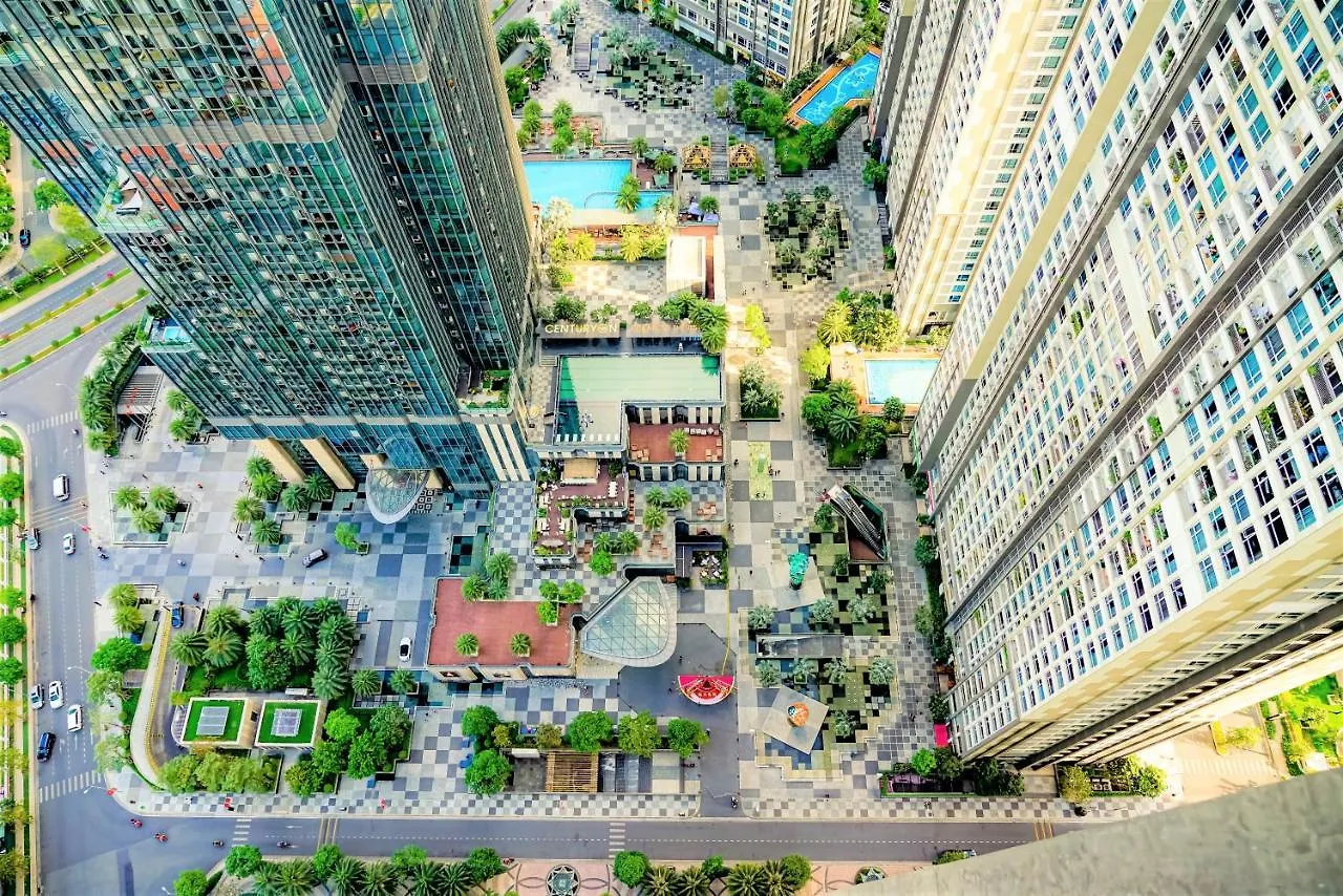Central Apartments - Vinhomes Central Park, Landmark 81 Area & Ice Skating Rink Ho Či Minovo Město