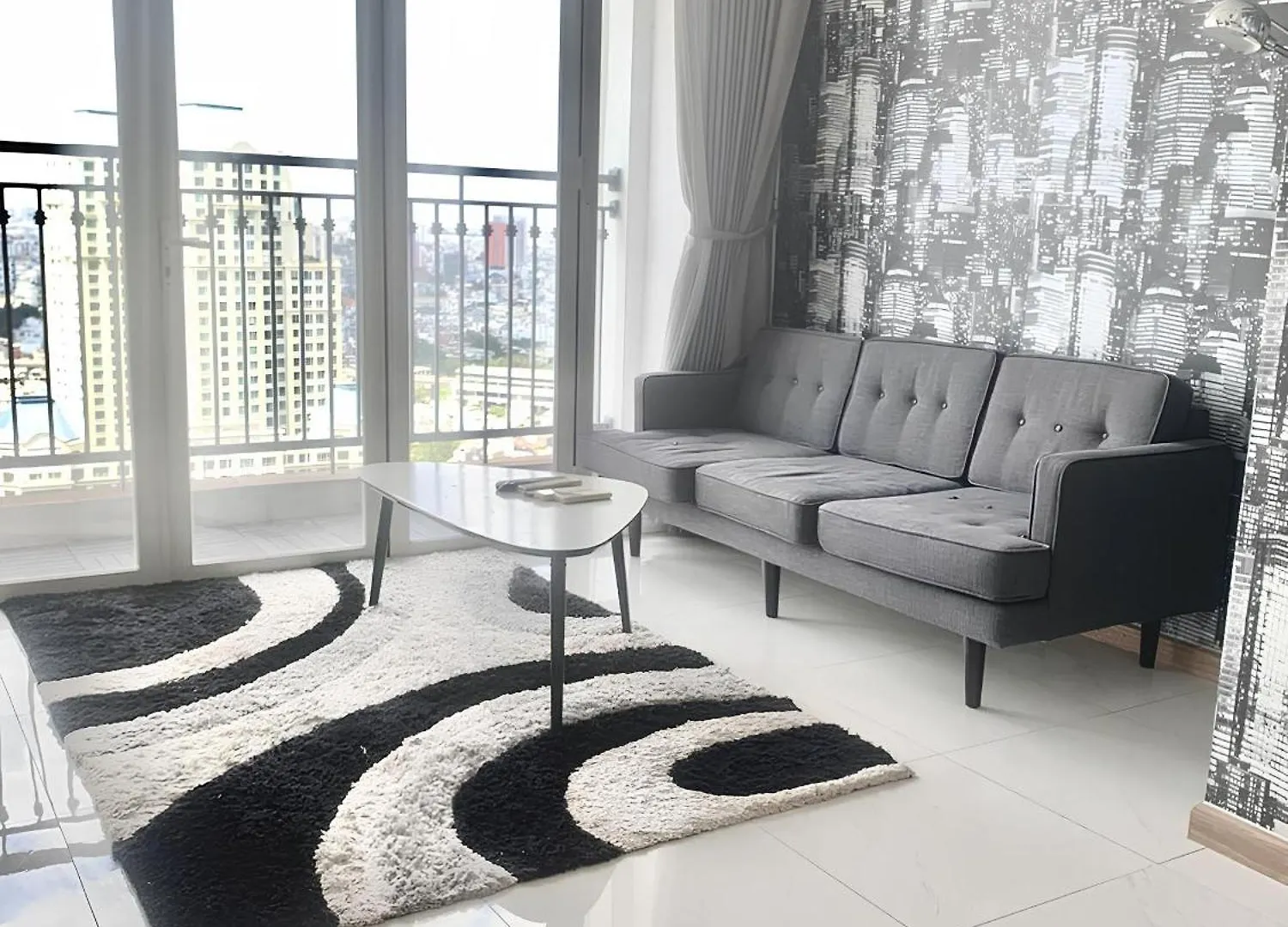 Central Apartments - Vinhomes Central Park, Landmark 81 Area & Ice Skating Rink Ho Či Minovo Město Vietnam