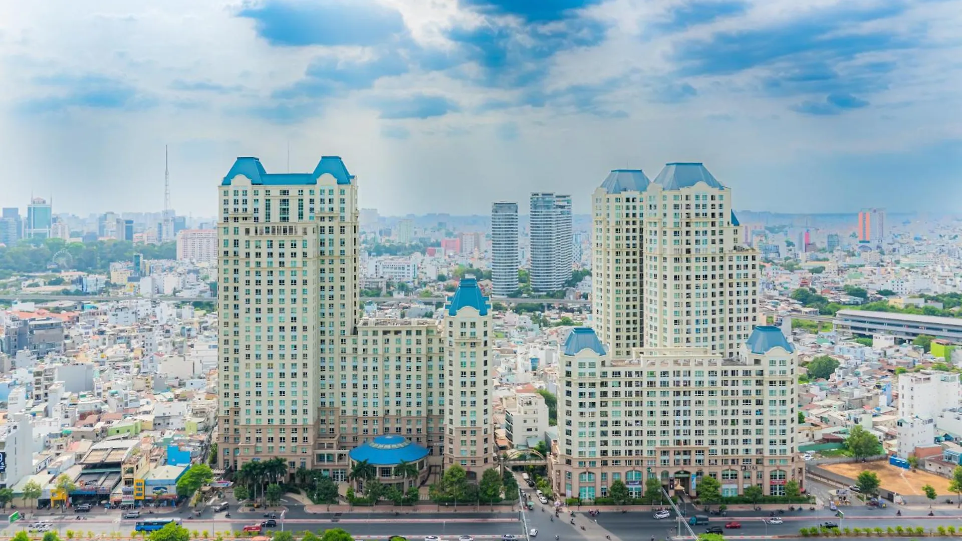 Central Apartments - Vinhomes Central Park, Landmark 81 Area & Ice Skating Rink Ho Či Minovo Město Vietnam