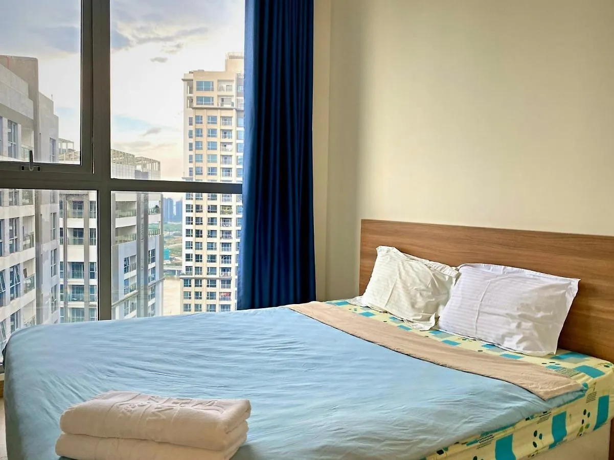 Central Apartments - Vinhomes Central Park, Landmark 81 Area & Ice Skating Rink Ho Chi Minh-stad 0*,