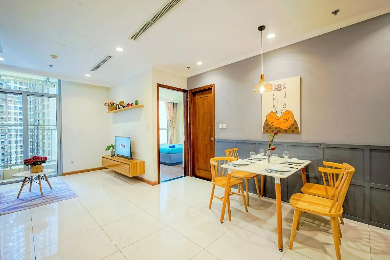 Central Apartments - Vinhomes Central Park, Landmark 81 Area & Ice Skating Rink Hô Chi Minh-Ville