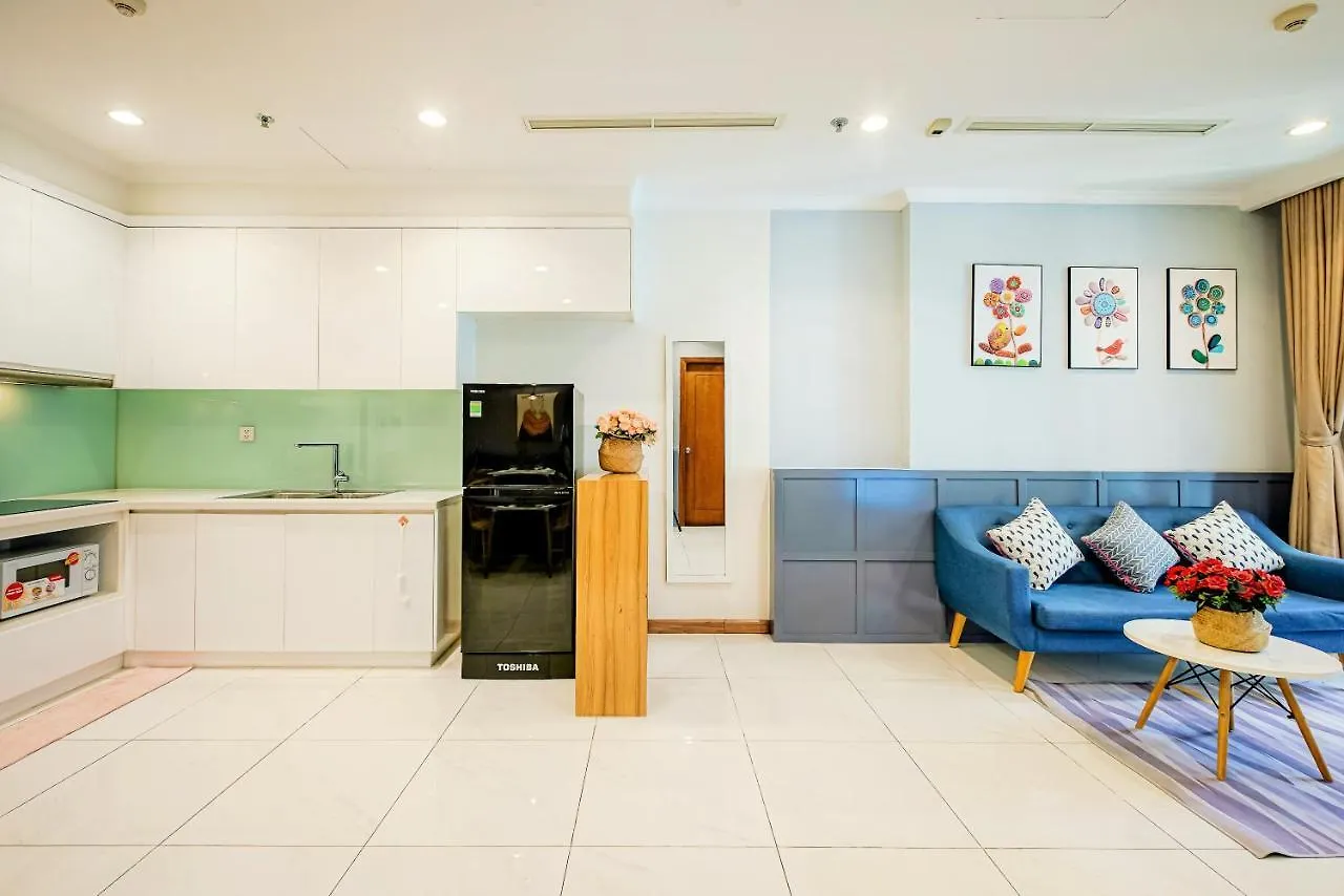 Central Apartments - Vinhomes Central Park, Landmark 81 Area & Ice Skating Rink Ho Chi Minh-stad 0*,