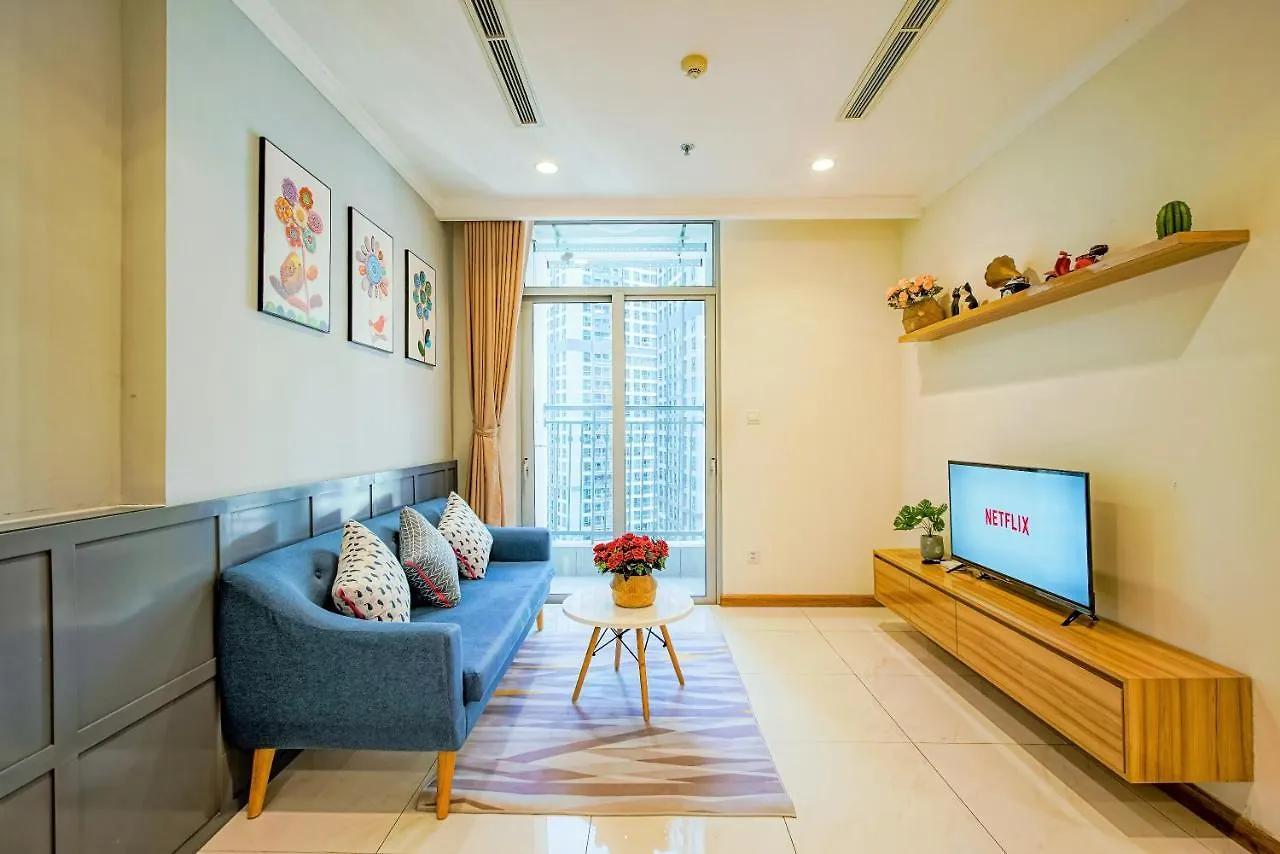 Central Apartments - Vinhomes Central Park, Landmark 81 Area & Ice Skating Rink Hô Chi Minh-Ville