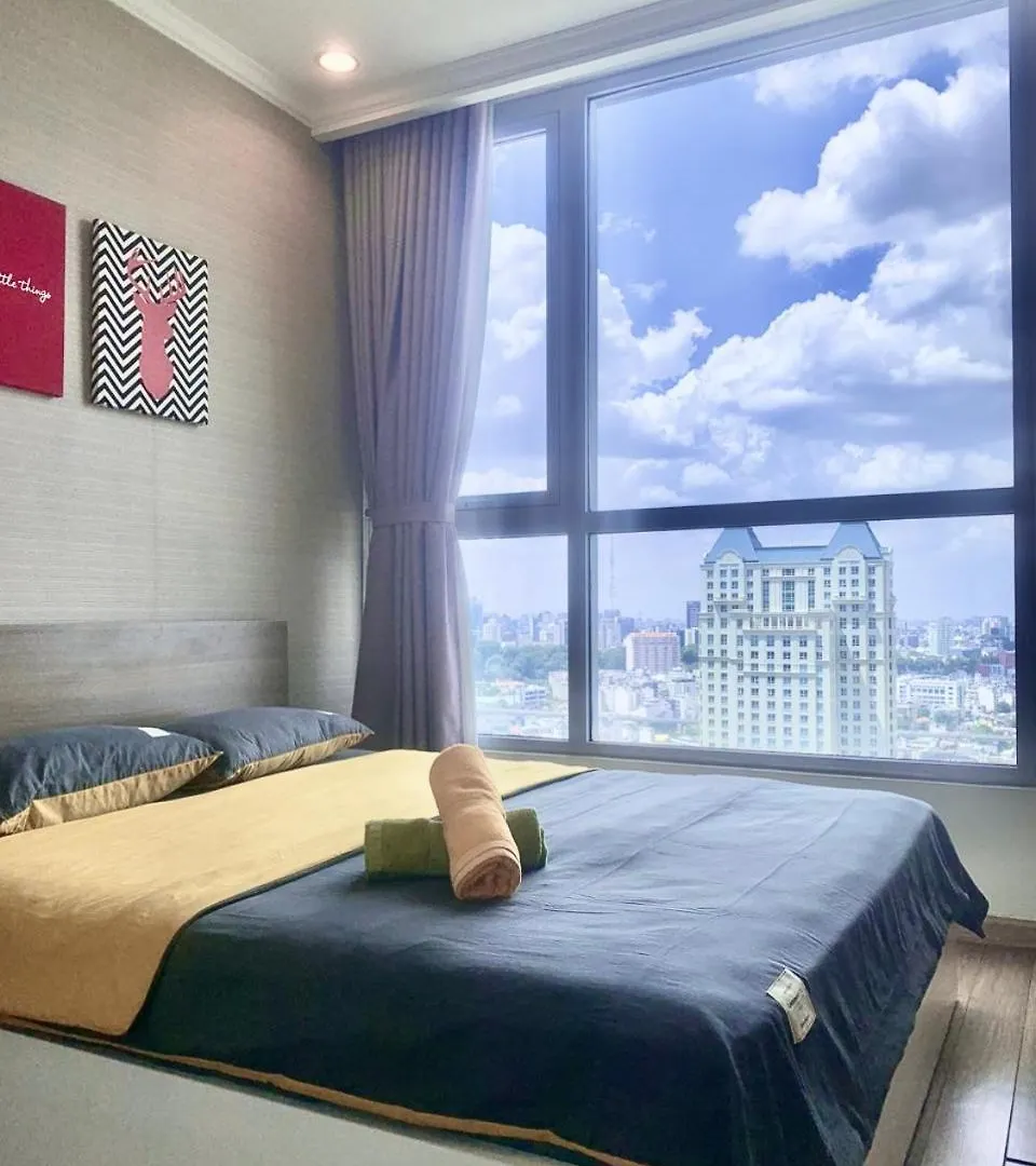 Central Apartments - Vinhomes Central Park, Landmark 81 Area & Ice Skating Rink Hô Chi Minh-Ville