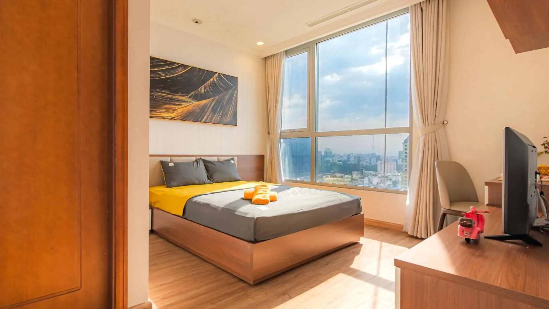 Central Apartments - Vinhomes Central Park, Landmark 81 Area & Ice Skating Rink Hô Chi Minh-Ville 0*,  Vietnam