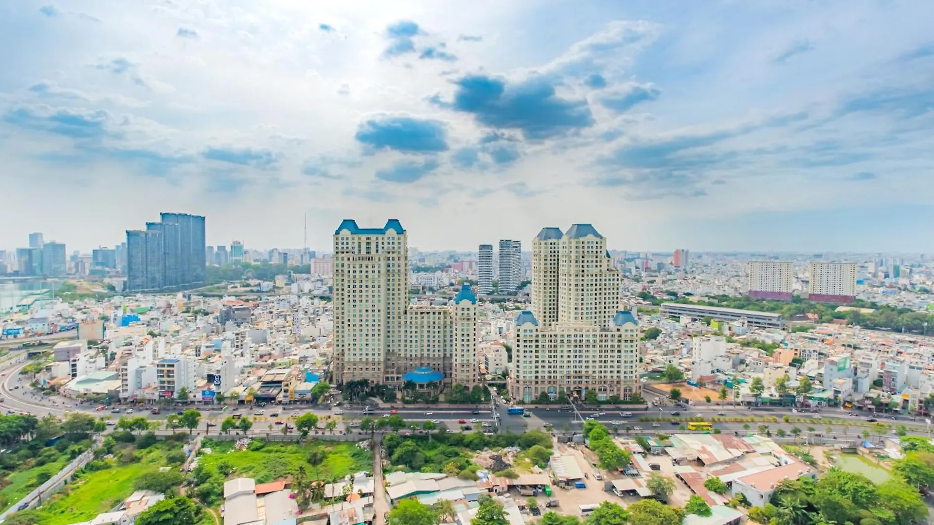 Central Apartments - Vinhomes Central Park, Landmark 81 Area & Ice Skating Rink Hô Chi Minh-Ville