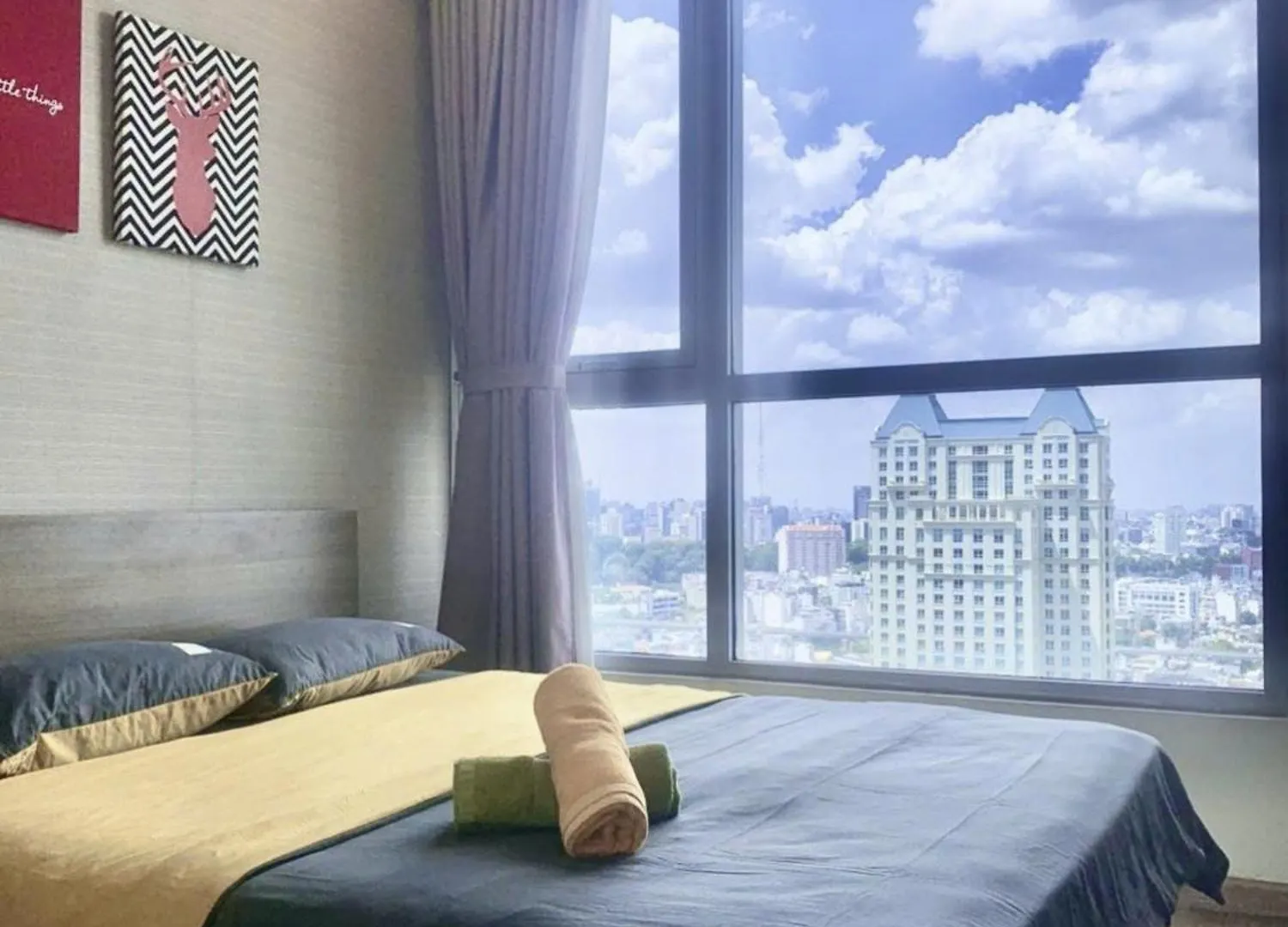 Central Apartments - Vinhomes Central Park, Landmark 81 Area & Ice Skating Rink Hô Chi Minh-Ville