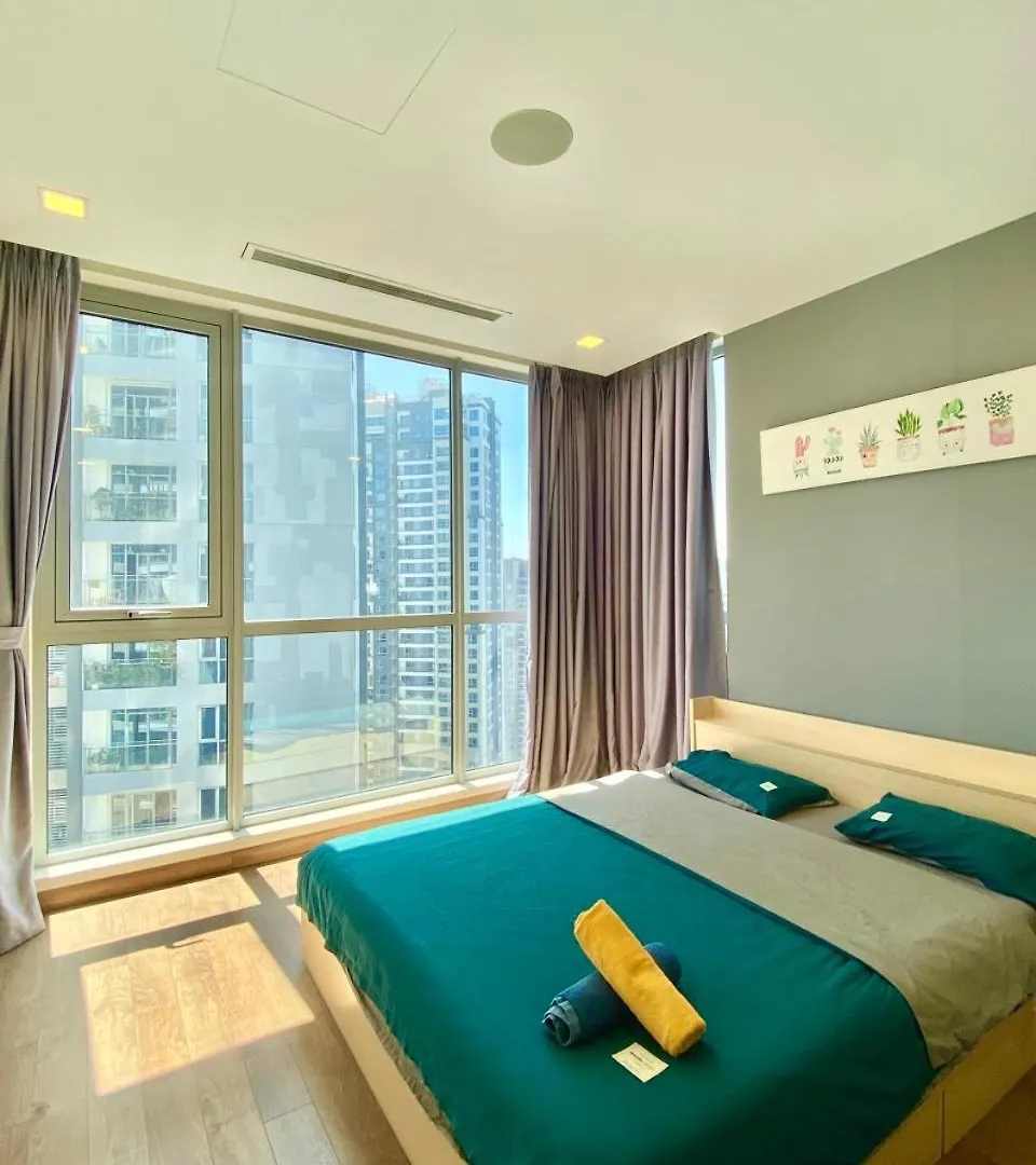 Central Apartments - Vinhomes Central Park, Landmark 81 Area & Ice Skating Rink Hô Chi Minh-Ville