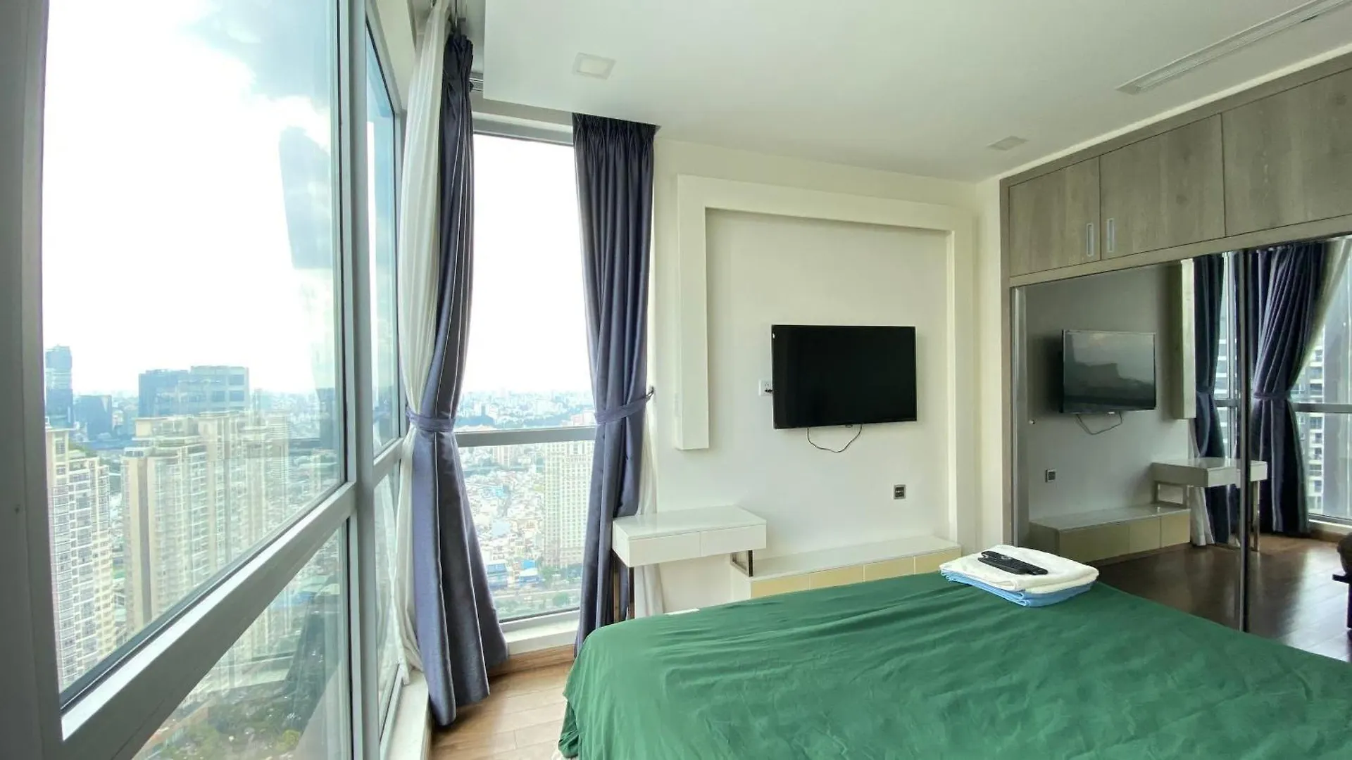 Central Apartments - Vinhomes Central Park, Landmark 81 Area & Ice Skating Rink Ho Chi Minh-stad Vietnam